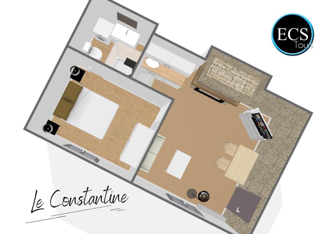 Апартаменты Le Constantine - Quartier Historique - Charme & Ancien Тур Экстерьер фото